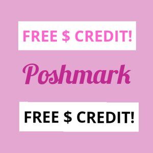 FREE $ CREDIT! For 1st Ppl to Sign Up New Poshmark Website!